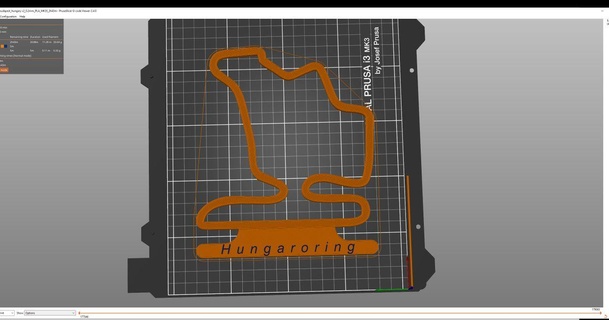 hungaroring f1 traccia bull3t Scarica gratuito stl modello printablescom 3d Modelli arte design 2d piatti loghi formula1 Ungheria 3d print model - Mito3D