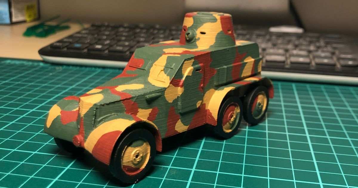 1 35 armeiro veículo oa vz 30 pzspw30 boomer baixar livre stl modelo printablescom 3d modelos brinquedos jogos veículos 3D print model - Mito3D