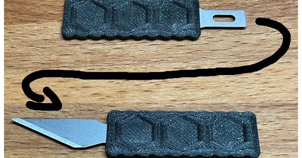 micro utilidad cuchillo donovan descargar gratis stl modelo imprimiblescom 3d modelos pasatiempo hacedores herramientas espada edc herramienta 3d print model - Mito3D