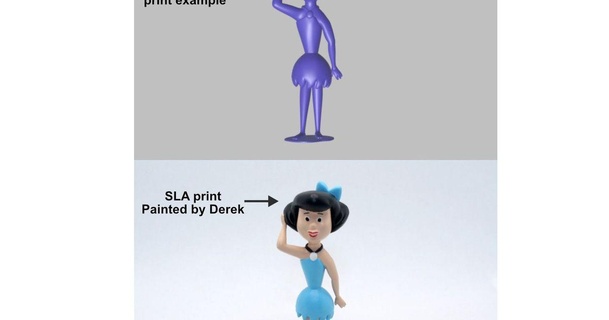 betty rubble - onepiece reddadsteve download free stl model printablescom 3d models toys & games action figures statues 3d print model - Mito3D