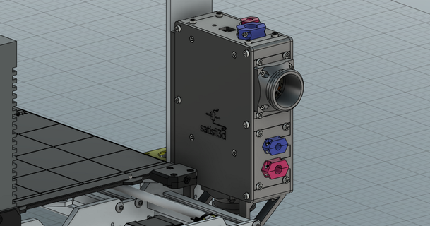 modulare einsy allegato raffreddamento telaio supporto satisfi3dprinting Scarica gratuito stl modello printablescom 3d Modelli stampanti aggiornamenti 3d print model - Mito3D