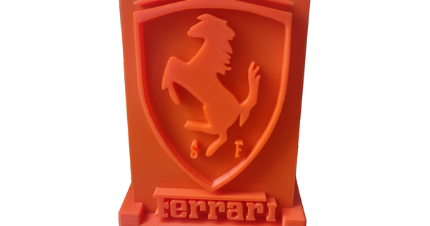 ferrari logo holder jimmyt download free stl model printablescom 3d models art & design designs 3d print model - Mito3D