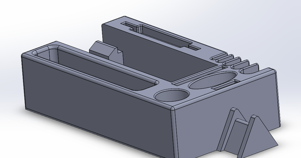 ender 3 tool holder whoisnobel download free stl model printablescom 3d models printers accessories crealityender3 ender3 3d print model - Mito3D