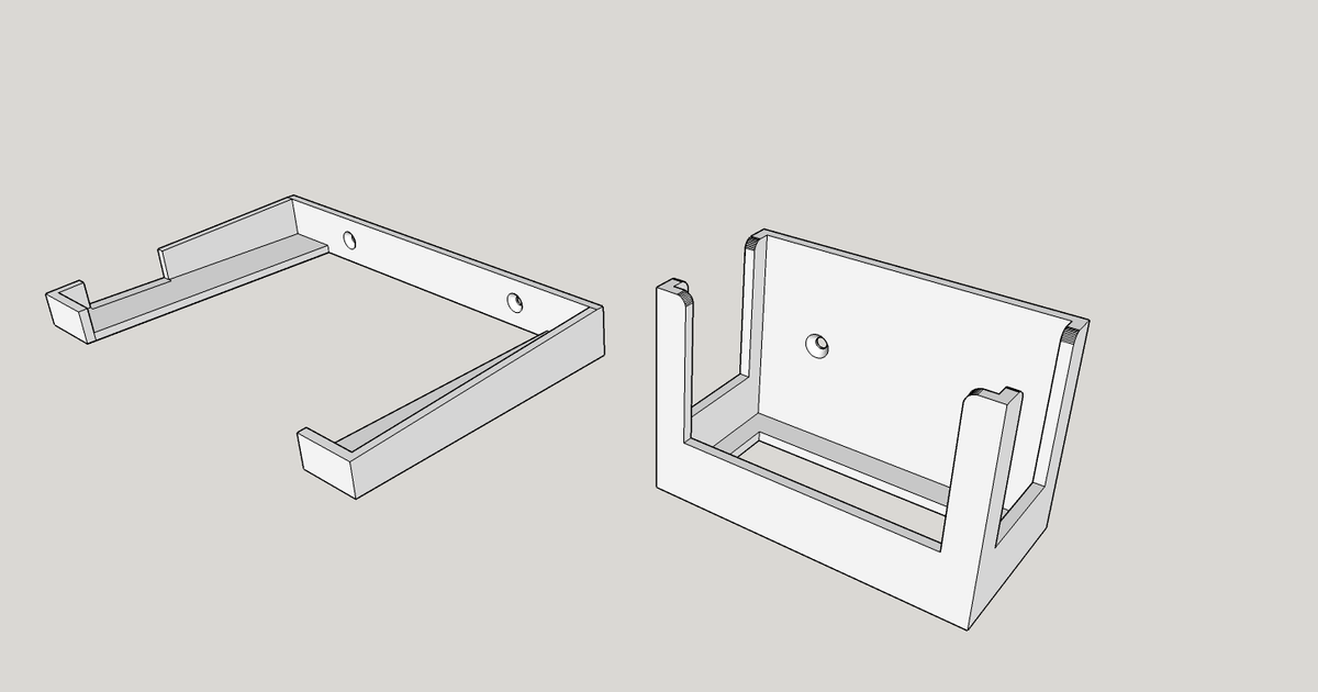 soutiens muraux verser framboise pi disque dur 25 USB mocozoré Télécharger libre stl modèle imprimablescom 3d modèles loisir fabricants organisateurs 3D print model - Mito3D