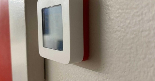 duvar binmek mijia sıcaklık nem monitör 2 Habber indir Bedava stl model printablescom 3d modeller ev halkı ekipman Bluetooth sensörü akıllı 3d print model - Mito3D