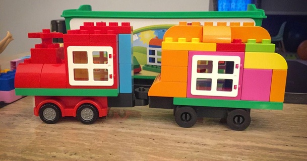 duplo remolque enganche conjunto 3dprintsos descargar gratis stl modelo imprimiblescom 3d modelos juguetes juegos aire libre Lego legoduplo 3d print model - Mito3D