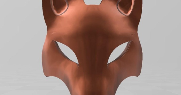fox mask peter farell download free stl model printablescom 3d models costumes & accessories masks animals cosplay cute mammals 3d print model - Mito3D
