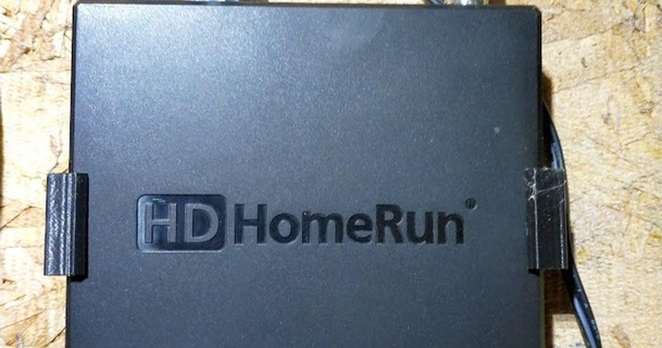 hdhomerun conectar fácil soporte chmnrd descargar gratis stl modelo imprimiblescom 3d modelos artilugio foto vídeo montar sintonizador tv montaje pared 3d print model - Mito3D