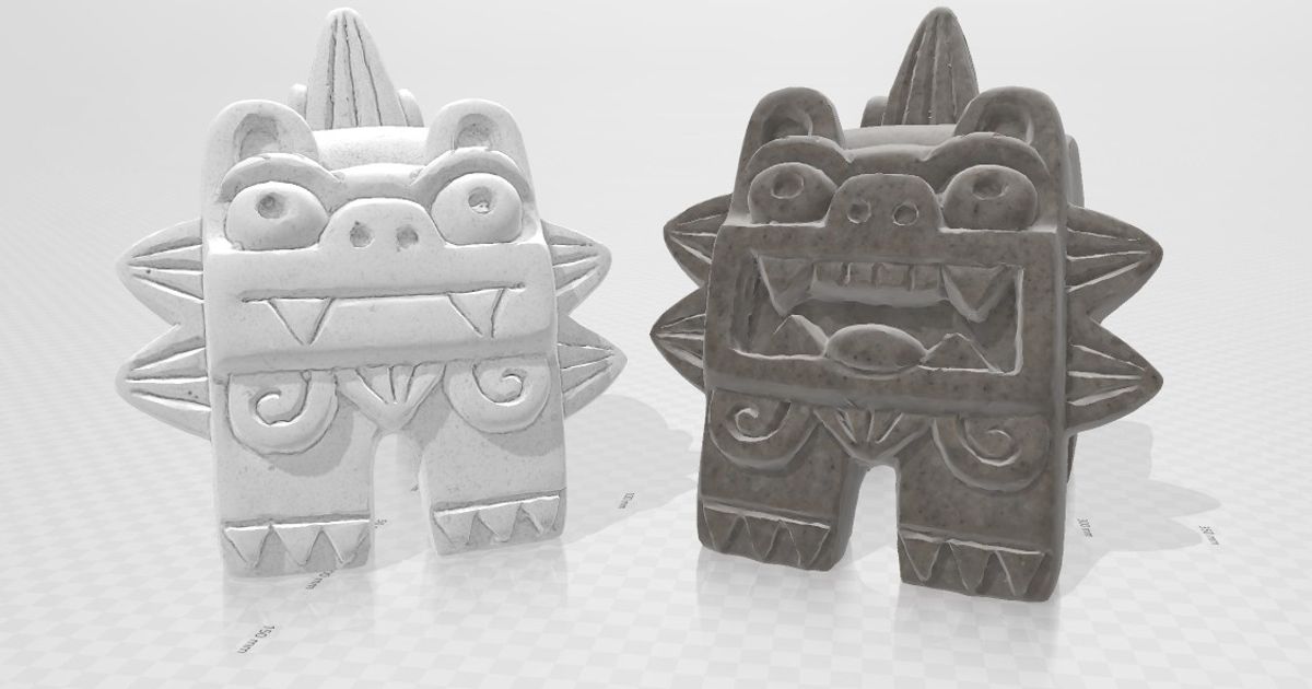 Okinawa Shisa Peter Abschied download frei stl Modell Printablescom 3d Modelle Kunst Design Designs Japan 3D print model - Mito3D