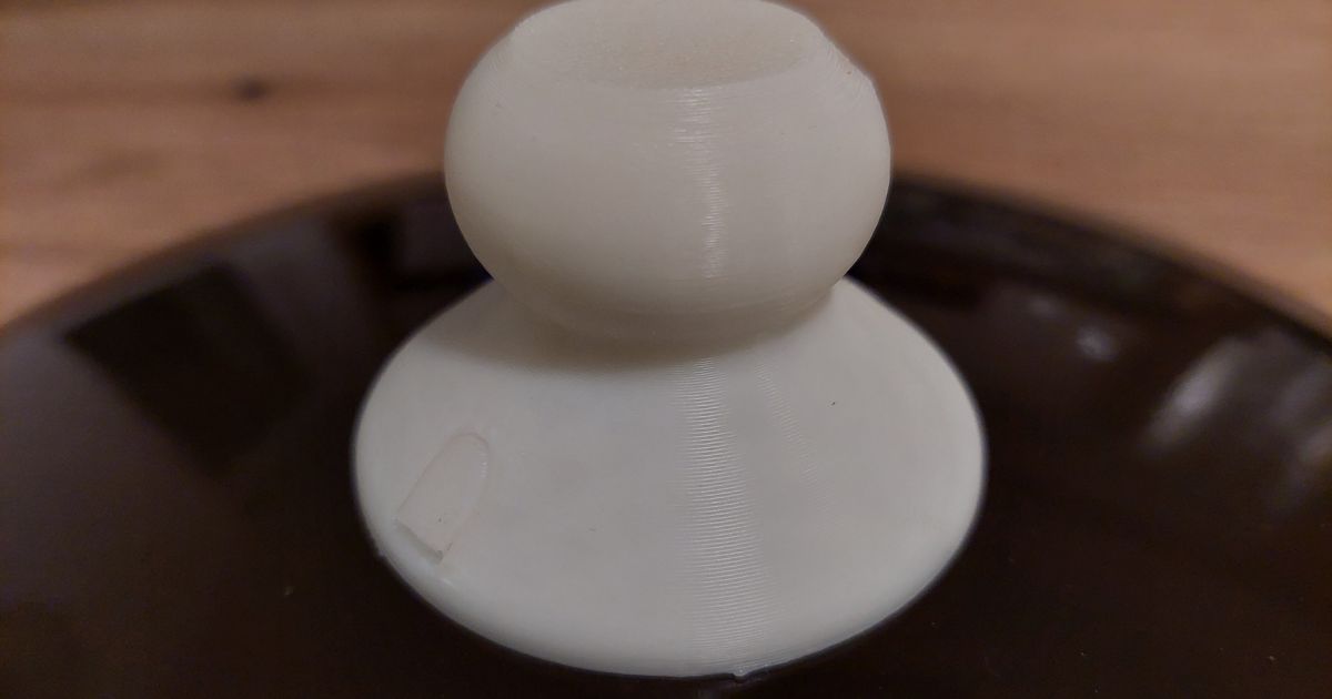 replacement pot handle knob ervin download free stl model printablescom 3d models household kitchen 3D print model - Mito3D