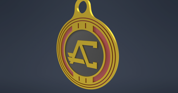 apex coin keychain victor francey download free stl model printablescom 3d models gadgets video games 3dkeychain 3dkeychains apexcoin apexlegend 3d print model - Mito3D