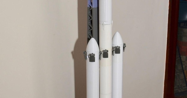 spacex strongback chemteacher628 download free stl model printablescom 3d models learning physics & astronomy falcon launch launchpad nasa orbit 3d print model - Mito3D