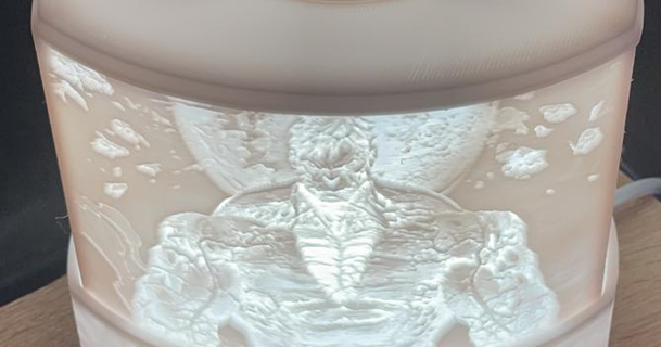 herrlich Hulk Lampe wunderbertrand download frei stl Modell Printablescom 3d Modelle Kunst Design Designs Lampenschirm Wunder 3d print model - Mito3D