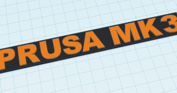 prusa mk3 logo vs Scarica gratuito stl modello printablescom 3d Modelli arte design 2d piatti loghi 3d print model - Mito3D