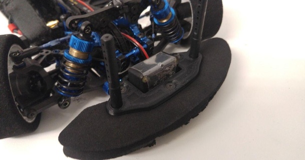bumper asso tc7 transponder verdrus download free stl model printablescom 3d models hobby & makers rc robotics teamassociated 3d print model - Mito3D