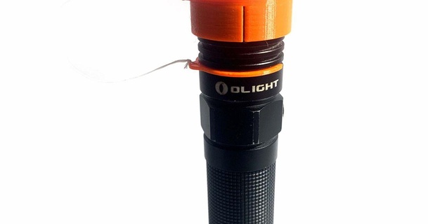 protection verre lampe olight s30r baton 2 gerald85 download free stl model printablescom 3d models hobby & makers tools lamp 3d print model - Mito3D