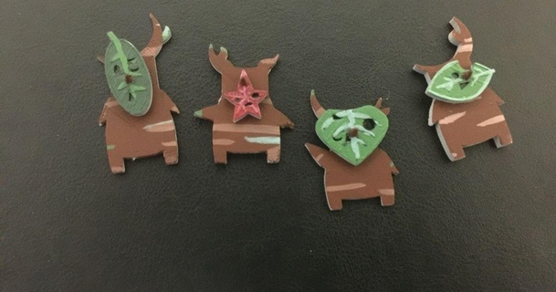 2 Légende Zelda korok quête secondaire Télécharger libre stl modèle imprimablescom 3d modèles loisir fabricants idées Korok légende loz masque jouet 3d print model - Mito3D