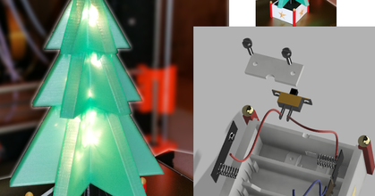 christmastree amigagoma download free stl model printablescom 3d models seasonal designs winter & christmas year's noel sapin 3d print model - Mito3D
