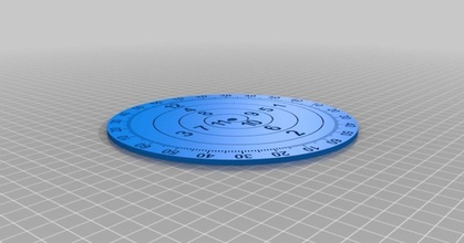 ben franklin clock dials b&b tech download free stl model printablescom 3d models art & design designs face 3d print model - Mito3D