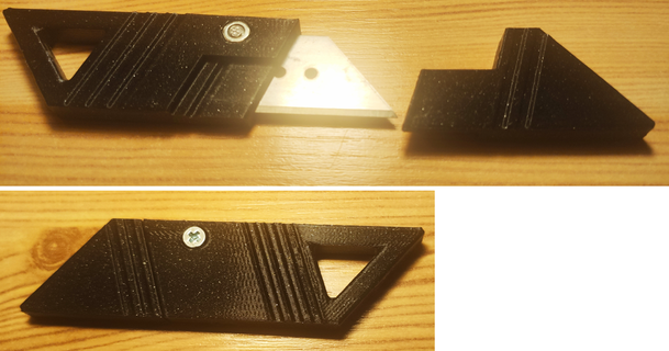 bıçak ağzı Kulp destek bart indir Bedava stl model printablescom 3d modeller hobi yapımcılar araçlar Bıçak tutacağı anahtarlık orijinal prusamini desen oluşturma akıllı araç 3d print model - Mito3D