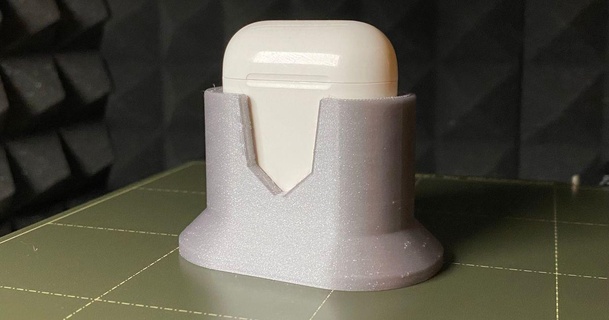 airpod Kulp destek nesil katman tasarımı indir Bedava stl model printablescom 3d modeller hobi yapımcılar organizatörler Airpod'lar Airpodsholder elma 3d print model - Mito3D