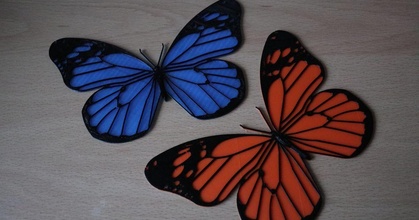 butterfly clivebradshaw download free stl model printablescom 3d models art & design designs 3d print model - Mito3D