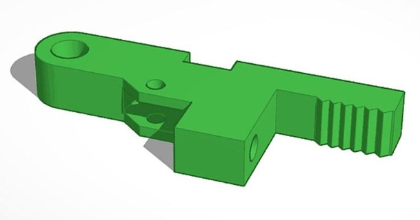 a20m extrusora palanca tazor descargar gratis stl modelo imprimiblescom 3d modelos impresoras actualizaciones 3d print model - Mito3D