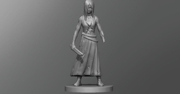 zombie daughter schlossbauer download free stl model printablescom 3d models toys & games outdoor dnd dungeonsanddragons tabletop 3d print model - Mito3D