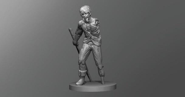 zombie son schlossbauer download free stl model printablescom 3d models toys & games outdoor dnd dungeonsanddragons tabletop 3d print model - Mito3D