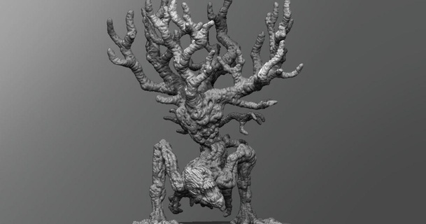 cursed tree schlossbauer download free stl model printablescom 3d models toys & games outdoor dnd dungeonsanddragons tabletop 3d print model - Mito3D