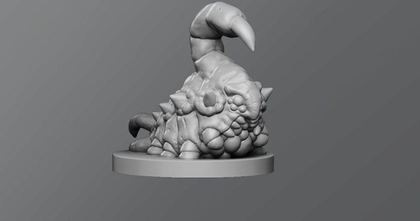 infeccioso oruga Schlossbauer descargar gratis stl modelo imprimiblescom 3d modelos juguetes juegos aire libre dnd calabozos Dragones mesa 3d print model - Mito3D