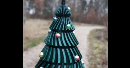 Natale albero decorazione Appendere In piedi compagni Scarica gratuito stl modello printablescom 3d Modelli stagione disegni inverno anni palla sospeso 3d print model - Mito3D