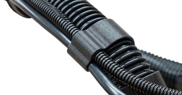 vacuum hose cable clip 38mm - 1 2 peter download free stl model printablescom 3d models hobby & makers ideas cablemanagement cnc cord electrical 3d print model - Mito3D