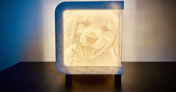 litholamp vojtz download free stl model printablescom 3d models household decor decoration gift lamp lithophane lithophanelamp 3d print model - Mito3D