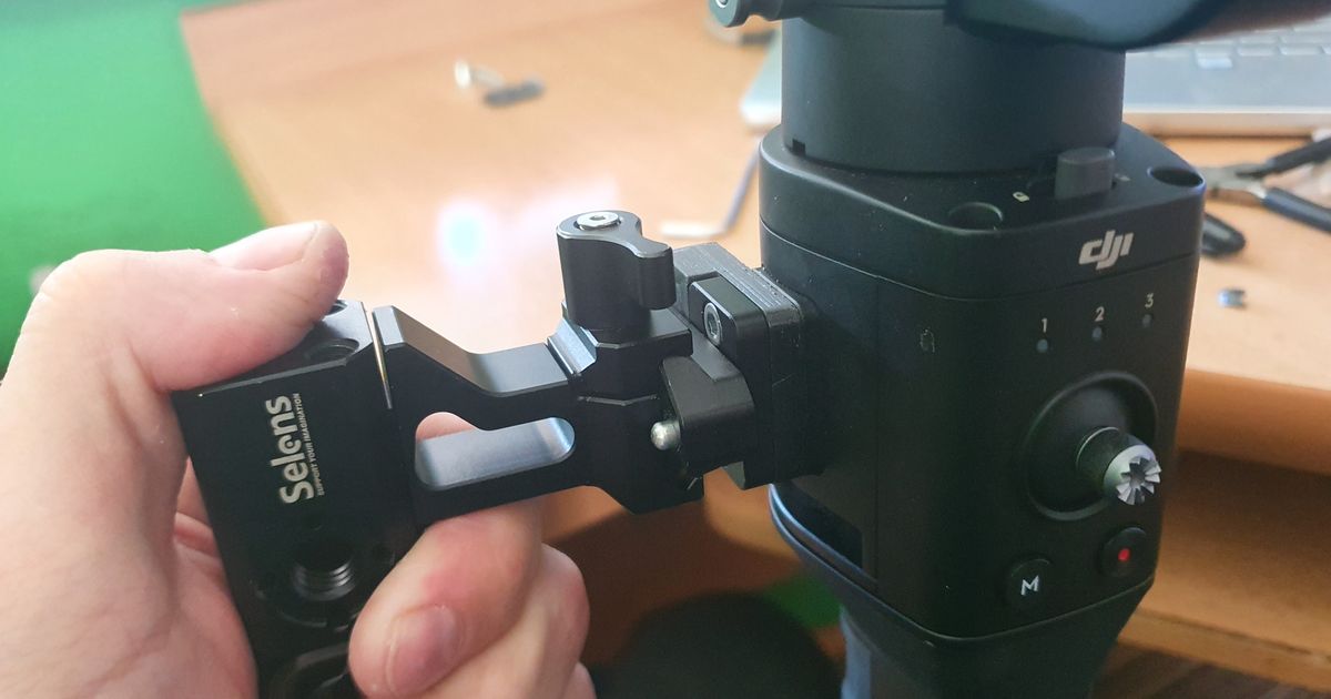 dji ronin sc yükseltici tabak nato Demiryolu kosut Ondrej indir Bedava stl model printablescom 3d modeller gadget'lar Fotoğraf video gimbal Ronin stabilizatör 3D print model - Mito3D