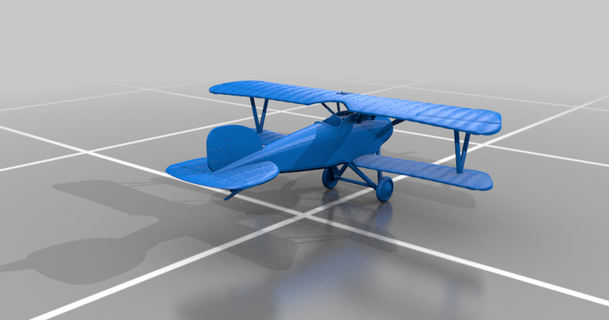 albatros diii vandirac download free stl model printablescom 3d models toys & games vehicles airplane germany plane wwi 3d print model - Mito3D