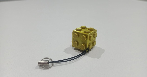 küpbrickanahtarlık piotrago indir Bedava stl model printablescom 3d modeller oyuncaklar oyunlar bina tuğla anahtarlık Lego 3d print model - Mito3D