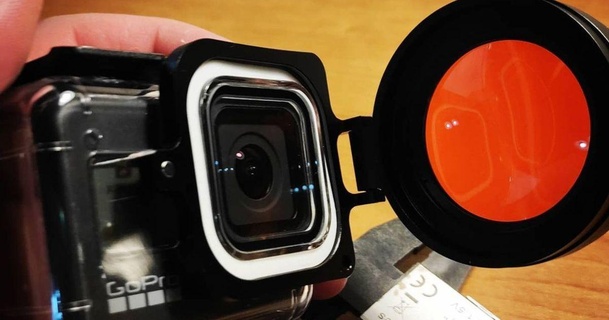 Go Pro héros noir 8 bague macro lentille filtres samuelorenz Télécharger libre stl modèle imprimablescom 3d modèles gadgets photo vidéo action caméra 3d print model - Mito3D