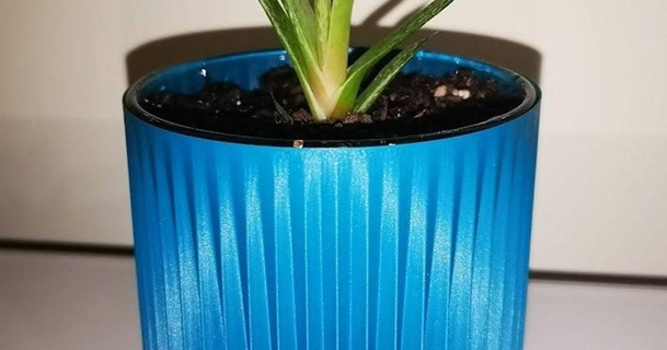 Ikea sensuel bougie vase planteur résolu Télécharger libre stl modèle imprimablescom 3d modèles Ménage décor art moderne plante 3d print model - Mito3D