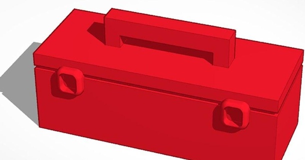 cassetta degli attrezzi piccolo scala Modelli diorama 1 14 16 12 10 75echo Scarica gratuito stl modello printablescom 3d passatempo creatori rc 3d print model - Mito3D