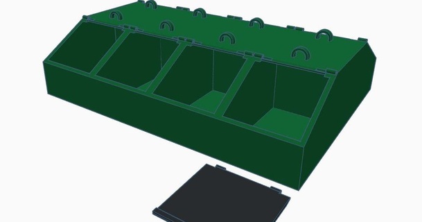 reciclaje plant escala modelos diorama 1 14 16 12 10 75echo descargar gratis stl modelo imprimiblescom 3d pasatiempo hacedores rc 3d print model - Mito3D