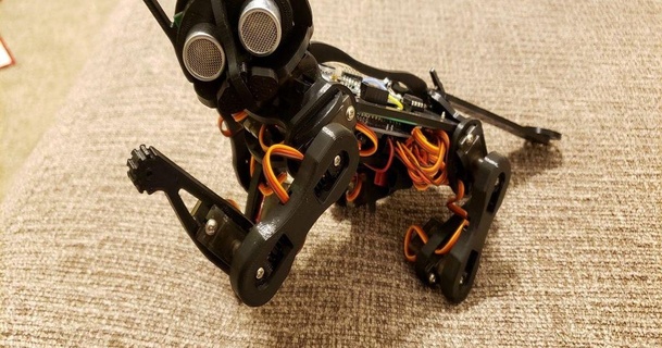 opencat nybble Fai hackoholic Scarica gratuito stl modello printablescom 3d Modelli passatempo creatori rc robotica odiare robot 3d print model - Mito3D