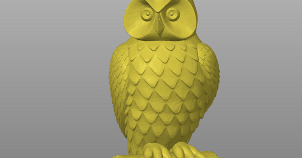 owl v2 martinaharg download free stl model printablescom 3d models art & design sculptures animal animals owls pla 3d print model - Mito3D
