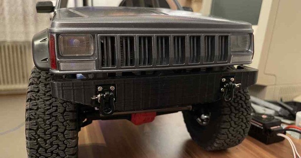 cherokee corps dur frontmount équipe raffee strt Télécharger libre stl modèle imprimablescom 3d modèles loisir fabricants rc robotique 110 axialscx10 jeep 3d print model - Mito3D