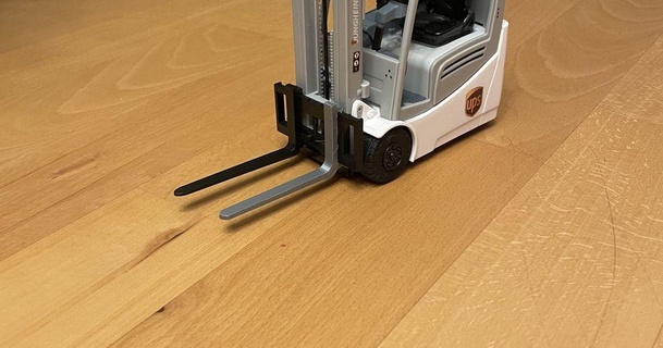 happy people rc forklift replacement fork keepthebox download free stl model printablescom 3d models toys & games vehicles replacementpart 3d print model - Mito3D