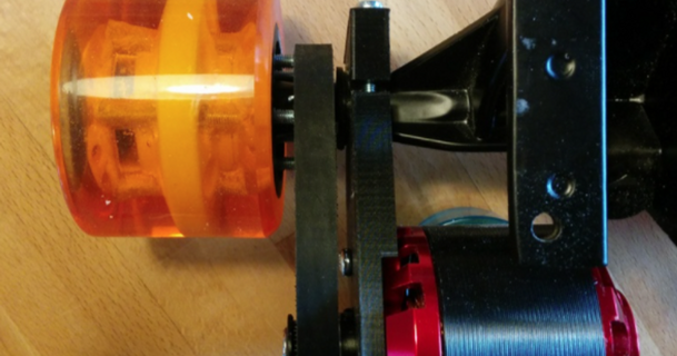 bricolaje diy longboard montaje motor shackfu descargar gratis stl modelo imprimiblescom 3d modelos juguetes juegos aire libre escobillas patineta eléctrica 3d print model - Mito3D