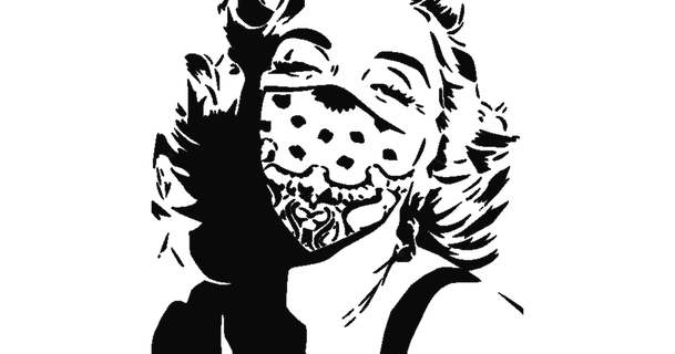 gedruckt Zeichnung maskiert marilyn Planetar download frei stl Modell Printablescom 3d Modelle Kunst Design 2d Platten Logos Marilyn Monroe Maske gedruckte 3d print model - Mito3D