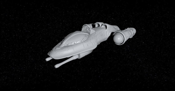 star fighter jipcutter download free stl model printablescom 3d models toys & games vehicles combat game sciencefiction spaceship 3d print model - Mito3D