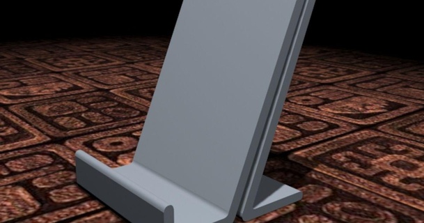 telefon ayakta durmak basit jiputter indir Bedava stl model printablescom 3d modeller ev halkı ofis masaüstü yerler 3d print model - Mito3D