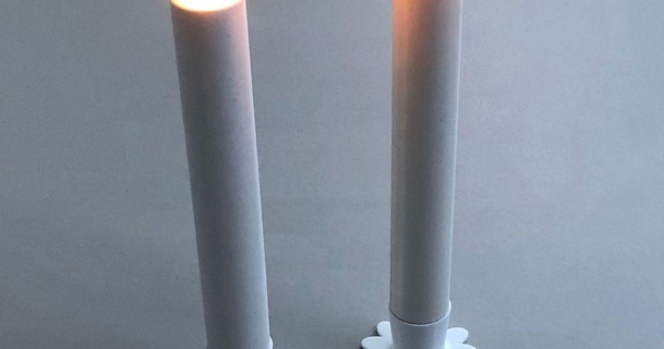 ikea guidato candela titolare supporto illuminante st penna jb Scarica gratuito stl modello printablescom 3d Modelli domestico arredamento porta candele 3d print model - Mito3D